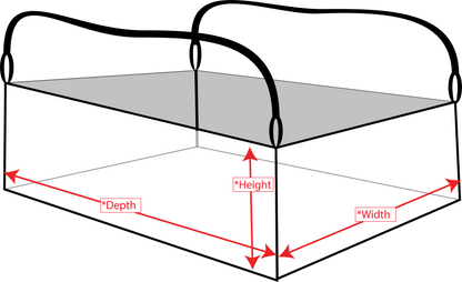 Oversize 55x55x36 U-Panel Open/Flat 3500 LB Uncoated