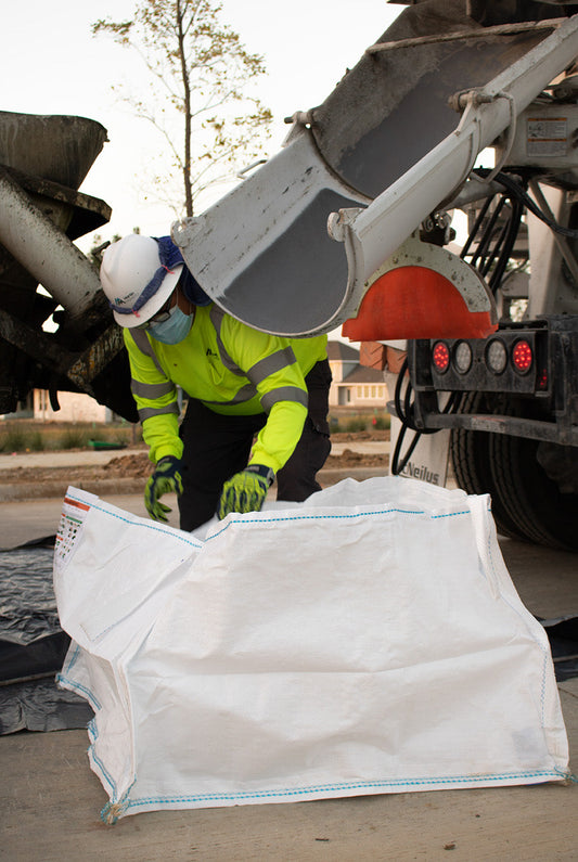 Concrete-Washout 40x40x24  Open/Flat 3000 LB Uncoated